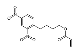 丙烯酸-4-(2,4-二硝基苯基)丁酯结构式