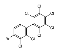 1-(4-bromo-2,3-dichlorophenyl)-2,3,4,5,6-pentachlorobenzene Structure
