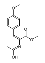 (Z)-METHYL 2-ACETAMIDO-3-(4-METHOXYPHENYL)ACRYLATE Structure