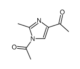 1,4-二乙酰基-2-甲基咪唑结构式