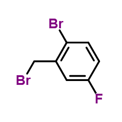 2-Bromo-5-fluorobenzyl bromide structure