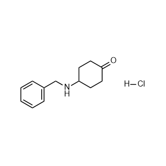 4-苄氨基环己酮盐酸盐结构式