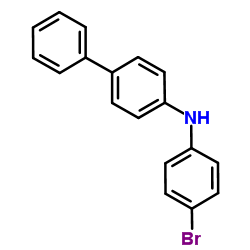 N-(4-Bromophenyl)-4-biphenylamine Structure