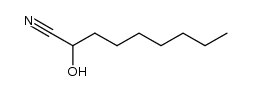 2-hydroxy-nonanenitrile Structure