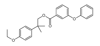 [2-(4-ethoxyphenyl)-2-methylpropyl] 3-phenoxybenzoate Structure