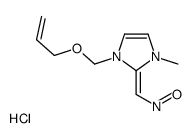 [(Z)-[1-methyl-3-(prop-2-enoxymethyl)imidazol-2-ylidene]methyl]-oxoazanium,chloride Structure