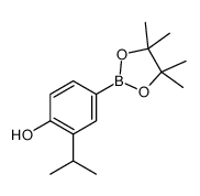 4-Hydroxy-3-isopropylphenylboronic acid pinacol ester结构式