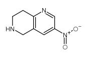 3-NITRO-5,6,7,8-TETRAHYDRO-[1,6]NAPHTHYRIDINE Structure
