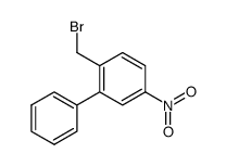 2-(bromomethyl)-5-nitro-1,1'-biphenyl结构式