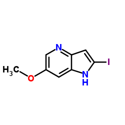 2-Iodo-6-methoxy-1H-pyrrolo[3,2-b]pyridine picture