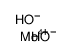 molybdenum(4+),tetrahydroxide Structure