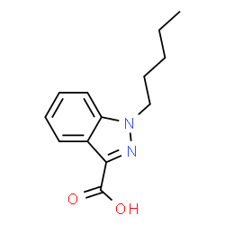 AB-PINACA 3-carboxyindazole metabolite结构式