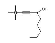 (3S)-1-trimethylsilyloct-1-yn-3-ol结构式
