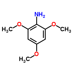 2,4,6-三甲氧基苯胺结构式