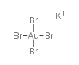 二水合四溴金酸钾(III)结构式
