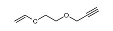 ethylene glycol vinyl propargyl diether Structure
