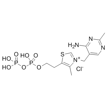 焦磷酸硫胺素结构式