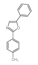 Oxazole,2-(4-methylphenyl)-5-phenyl-结构式