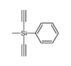 diethynyl-methyl-phenylsilane结构式
