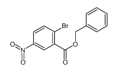 benzyl 2-bromo-5-nitrobenzoate Structure
