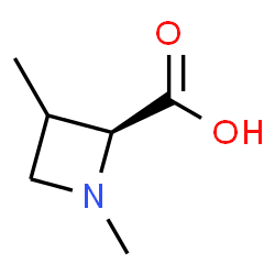 (2S)-2-氮杂环丁烷羧酸,1,3-二甲基结构式