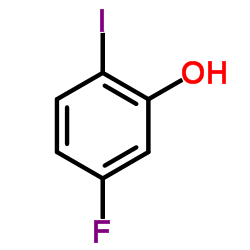 5-Fluoro-2-iodophenol结构式
