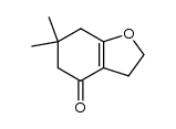6,6-dimethyl-2,3,4,5,6,7-hexahydrobenzo[b]furan-4-one结构式