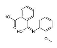 N-(2-Methoxy-phenyl)-phthalamic acid Structure