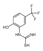 [2-hydroxy-5-(trifluoromethyl)phenyl]thiourea Structure