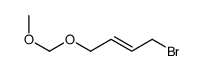 1-bromo-4-(methoxymethoxy)but-2-ene Structure