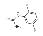 2,5-二氟苯基硫脲结构式