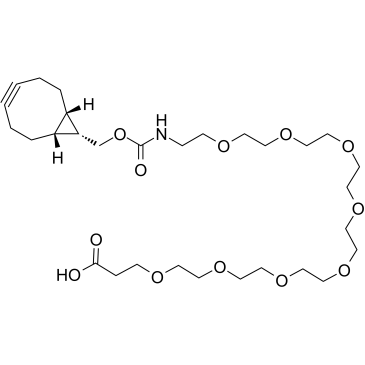 endo-BCN-PEG8-acid结构式
