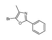 5-Bromo-4-methyl-2-phenyl-1,3-oxazole Structure