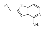 Thieno[3,2-c]pyridine-2-methanamine, 4-amino- (9CI) Structure