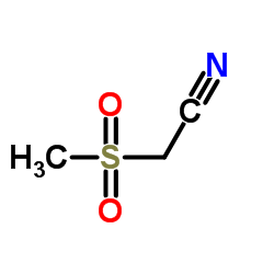(Methylsulfonyl)acetonitrile Structure