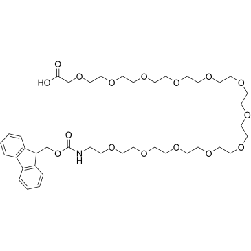 Fmoc-NH-PEG12-CH2COOH结构式