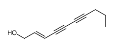(E)-2-Decene-4,6-diyn-1-ol结构式