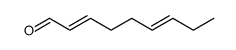 2,6-nonadien-1-al Structure