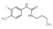 Urea,N-butyl-N'-(3-chloro-4-methylphenyl)-结构式
