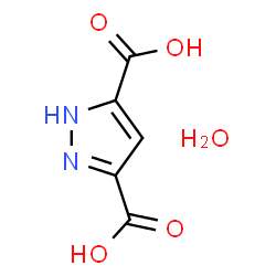 3,5-吡唑二羧酸单水合物结构式