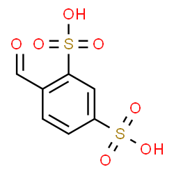4-FORMYL-1 3-BENZENEDISULFONIC ACID Structure