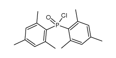 dimesitylphosphinic chloride Structure