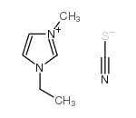 1-乙基-3-甲基咪唑硫氰酸盐结构式