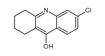 6-chloro-1,2,3,4-tetrahydro-acridin-9-ol Structure