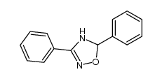 3,5-diphenyl-2(4),5-dihydro-[1,2,4]oxadiazole Structure