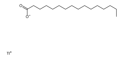hexadecanoate,thallium(1+) Structure