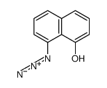 8-azidonaphthalen-1-ol结构式