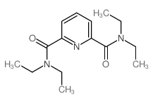 2,6-Pyridinedicarboxamide, N,N,N,N-tetraethyl- structure