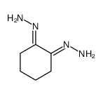 (2-hydrazinylidenecyclohexylidene)hydrazine结构式