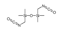 isocyanatomethyl-[isocyanatomethyl(dimethyl)silyl]oxy-dimethylsilane结构式